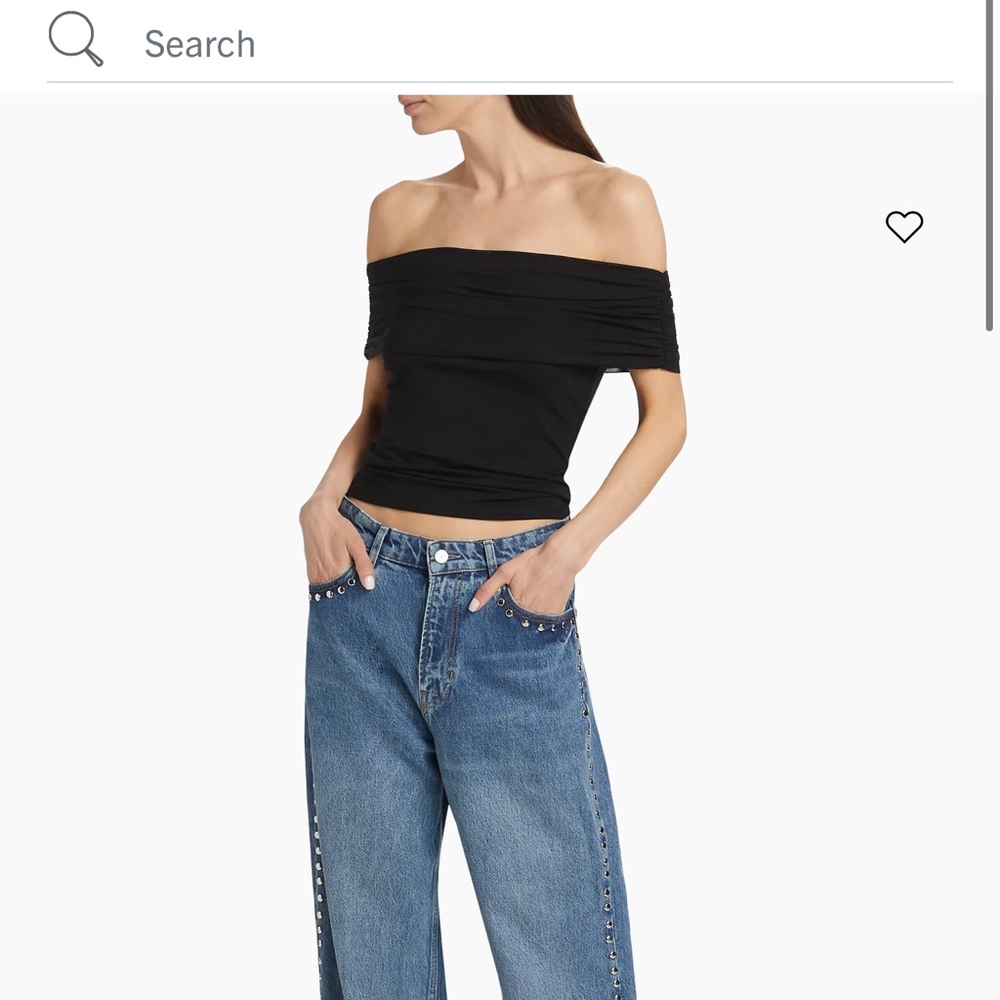 Reformation off the shoulder top